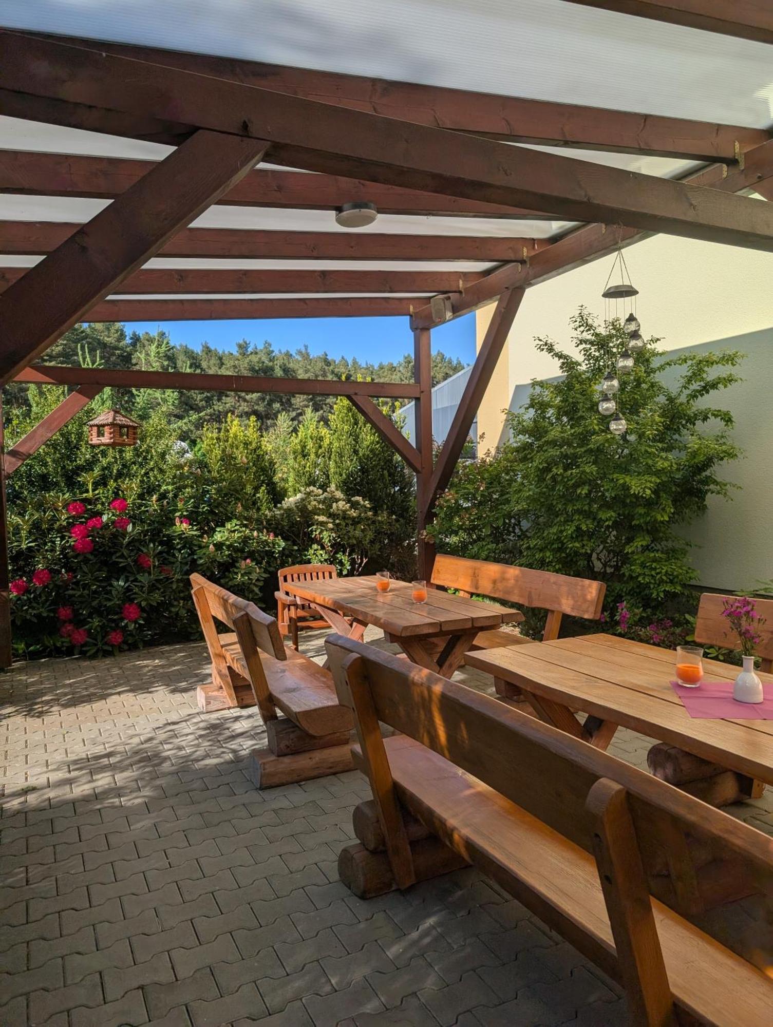 Pension Zum Reiterhof, Fewo 2 Schmogrow 외부 사진